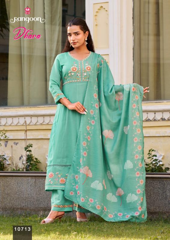 Rangoon dhara anarkali 3pcs wholesale kurti market group links